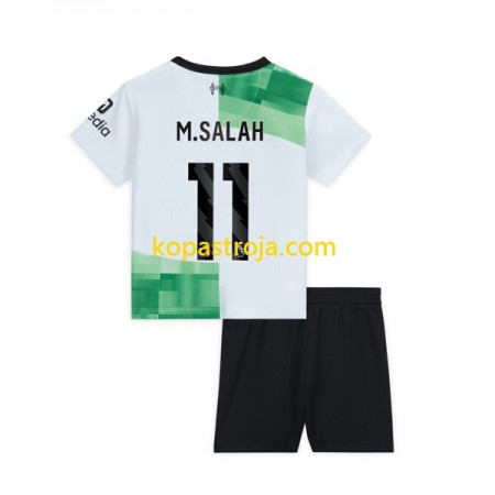 Billiga Fotbollströjor Liverpool M.Salah 11 Barn Borta tröja 2023/24 Kortärmad